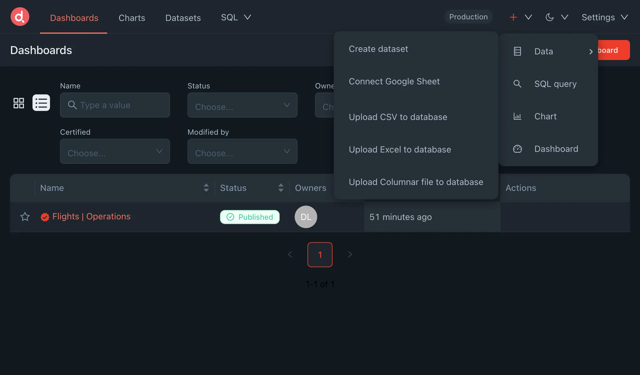 Connect & upload